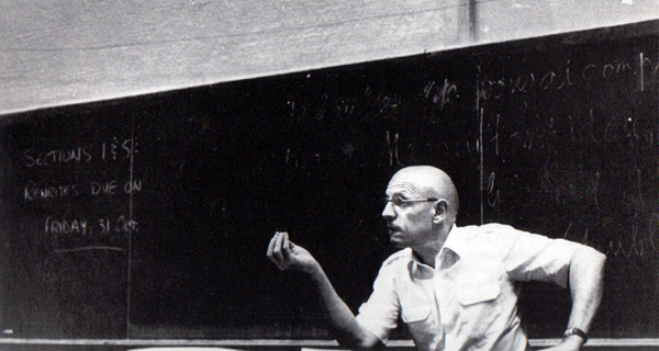 Michel Foucault, foto de Randolph Badler